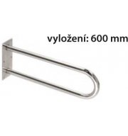 Fiksni ovalni ročaj za umivalnik 60 cm