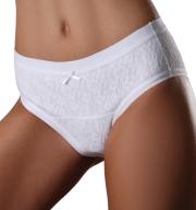 Hlačne nogavice za fiksacijo inkontinence za ženske, elegantne Suprima 1267 LaDonna Cotton White