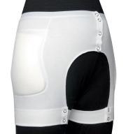 Zaščitne hlače za vrat z všitimi blazinicami open unisex Suprima 1424