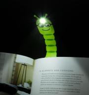 Flexilight Bookworm Green Pripenjalna svetilka za knjigo