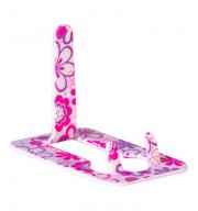 Flexistand Pink Flowers stojalo za bralnik, tablični računalnik in mobilni telefon