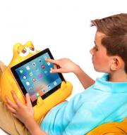 Napihljiva podloga za knjigo, bralnik ali tablični računalnik Bookmonster Air Sammy the Smiler